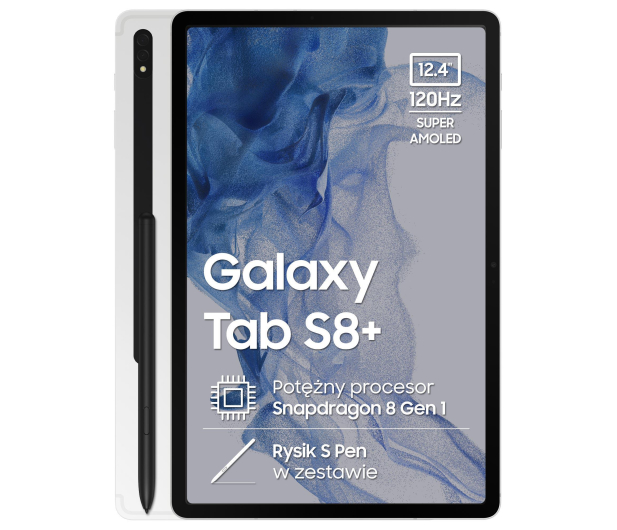 Samsung Galaxy Tab S8+ (12,4", 8+256GB, S pen, WiFi) - 1375707 - zdjęcie